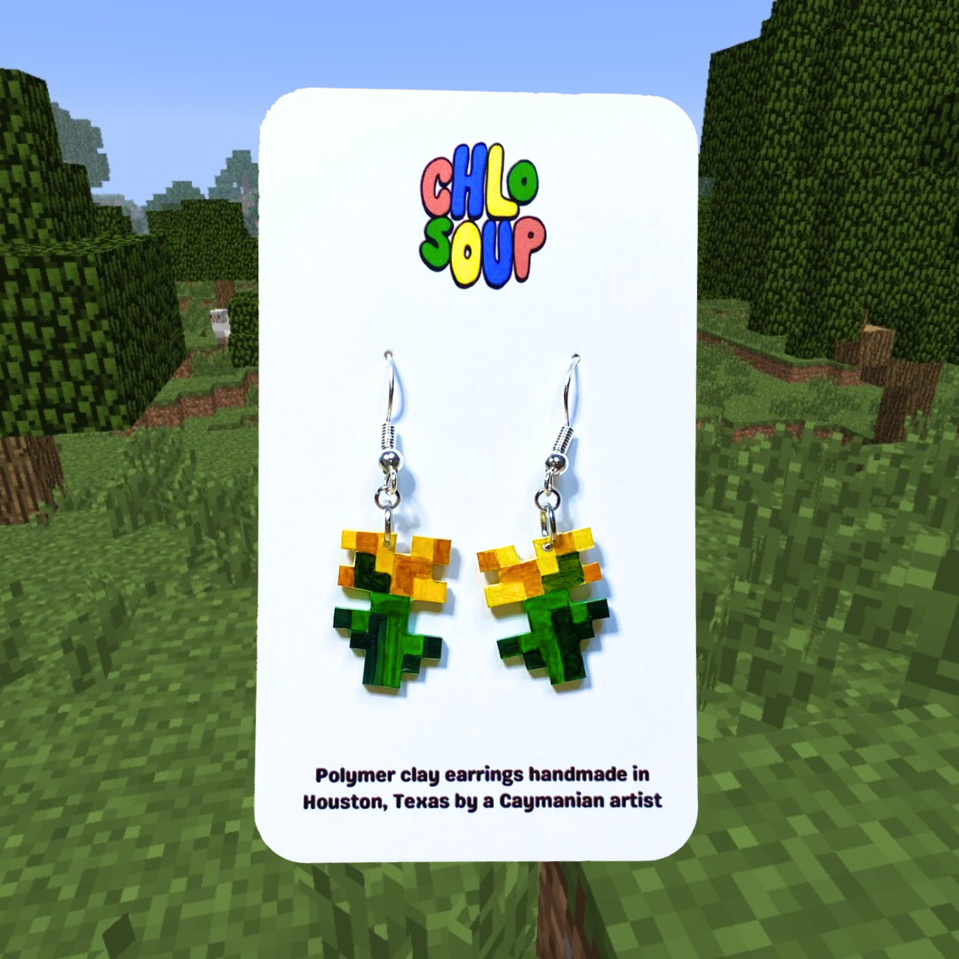 Dandelion Earrings