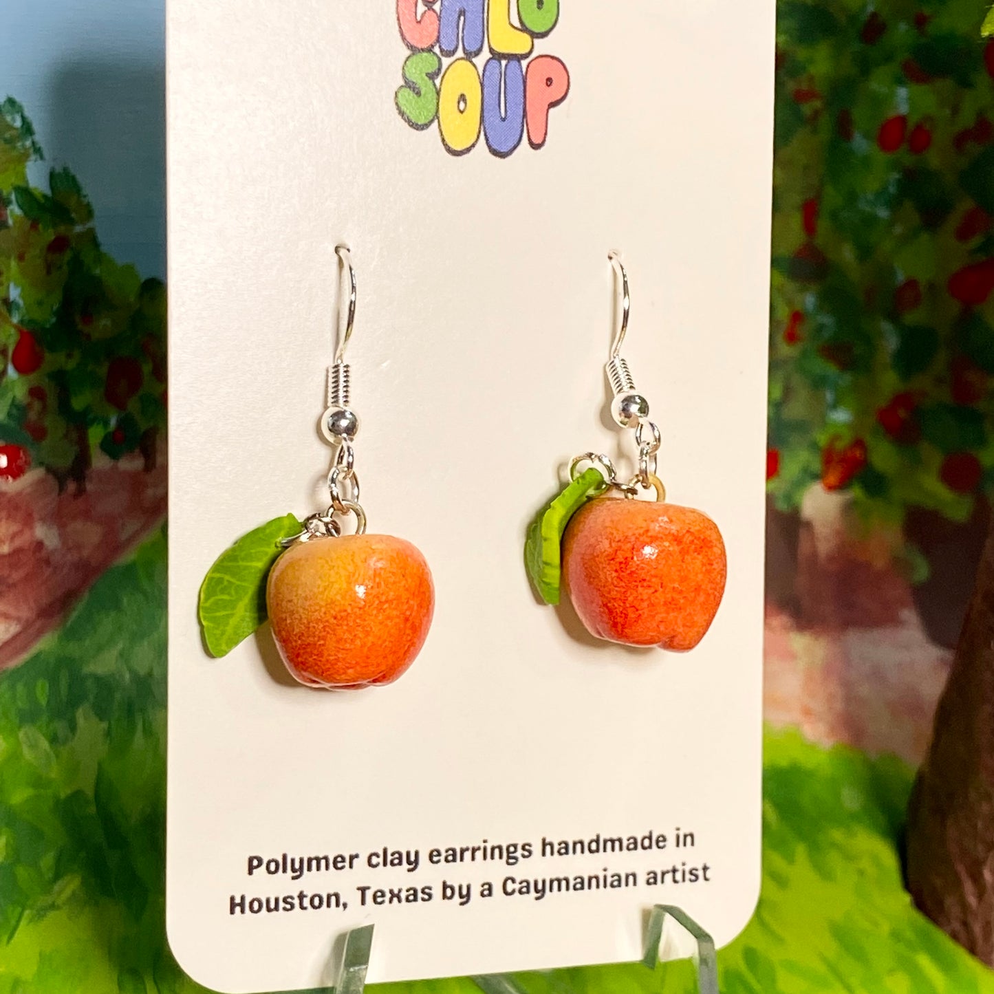 Jazz Apple Earrings