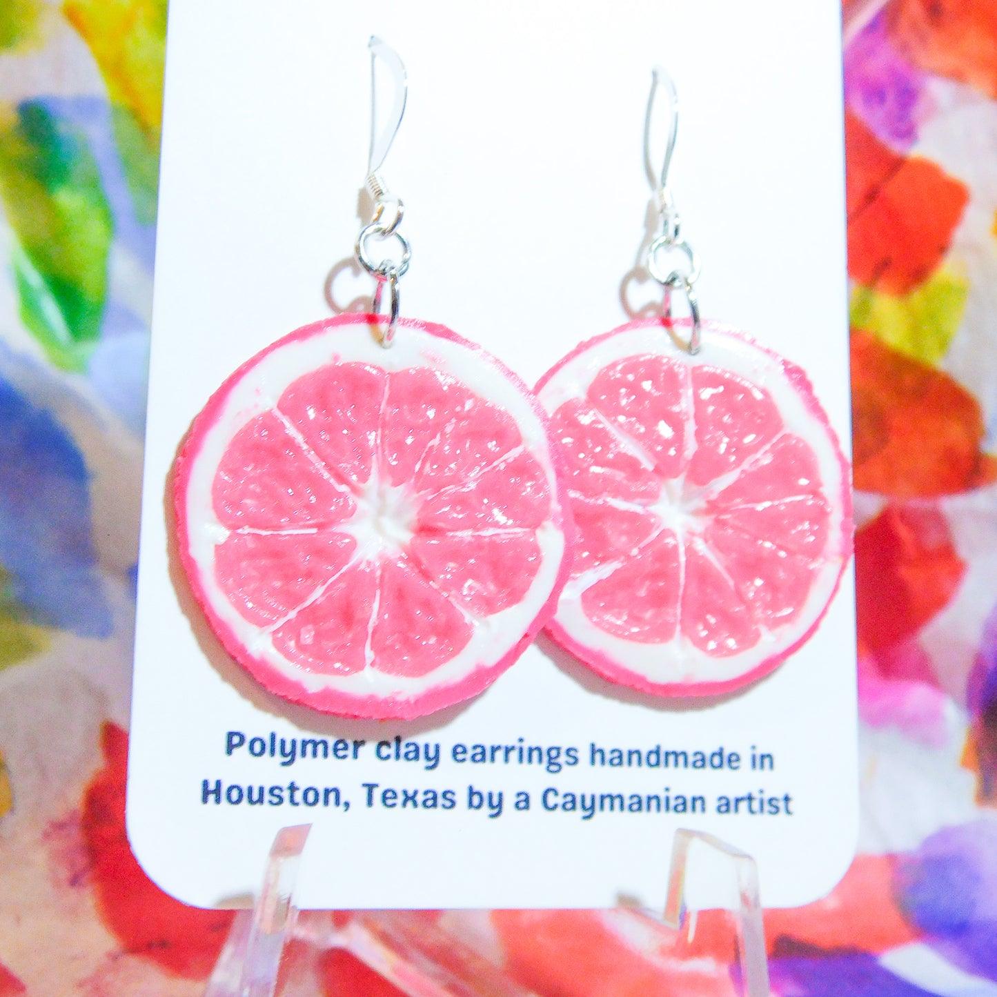 Pink Lemomade Earrings