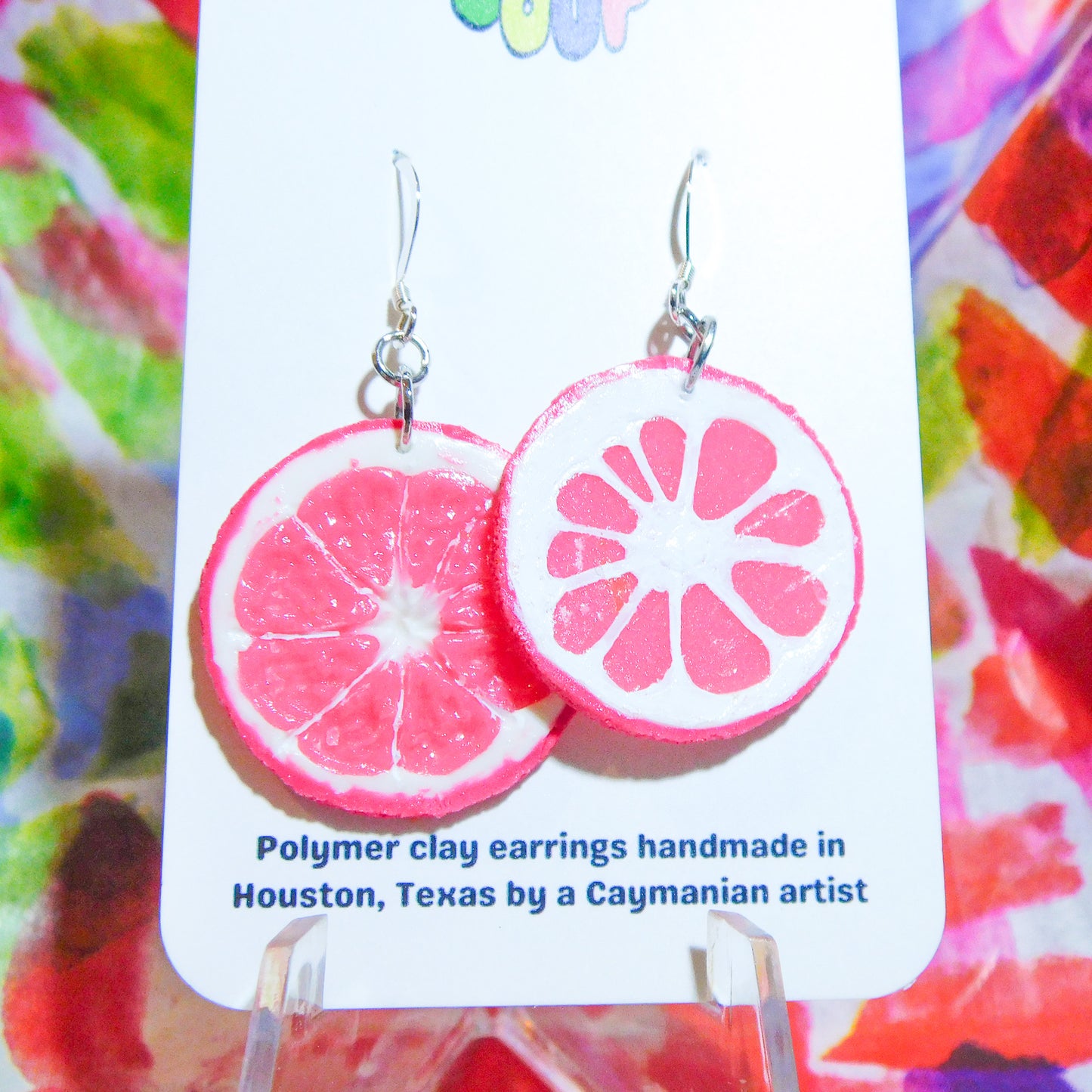 Pink Lemomade Earrings
