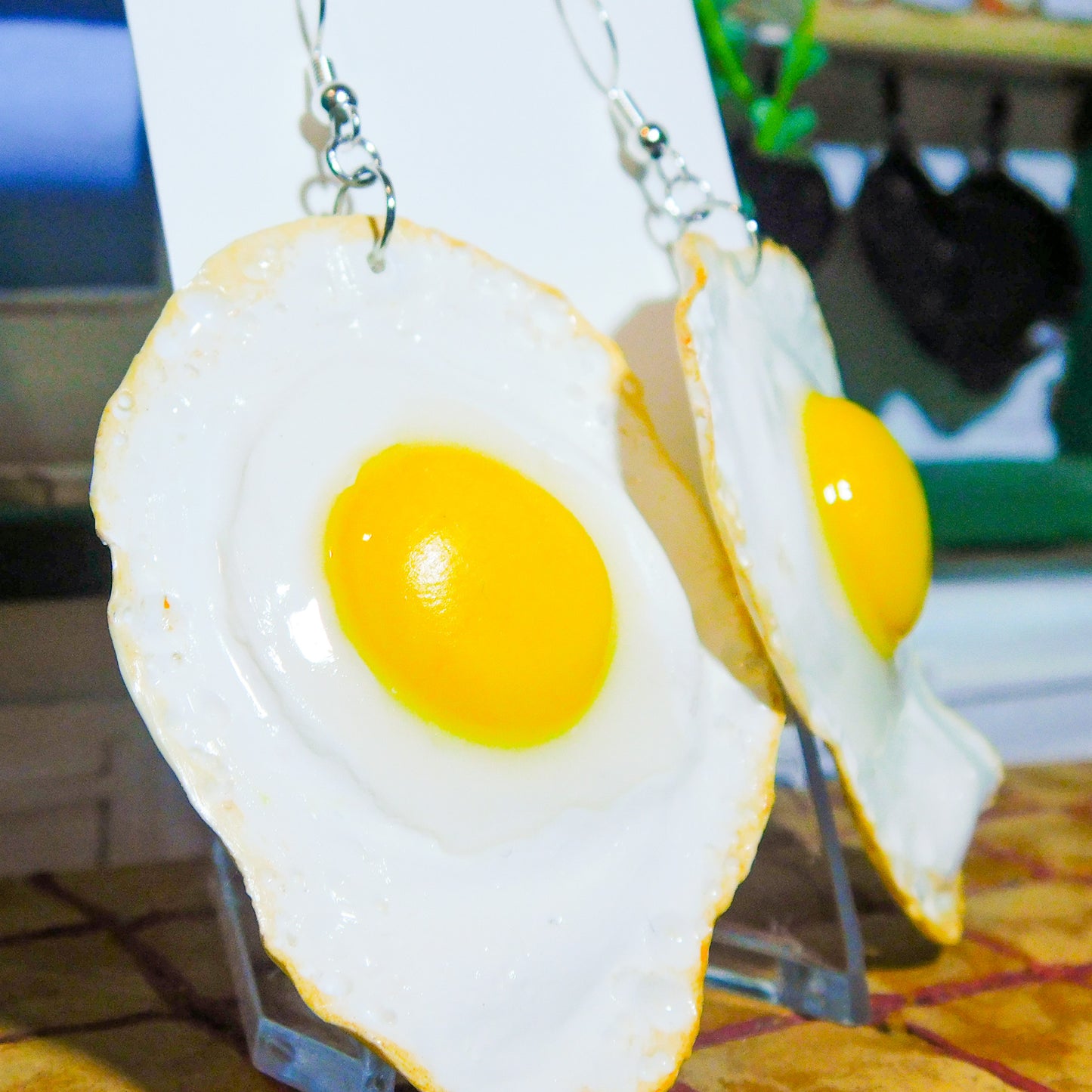 Mini Jumbo Egg Earrings