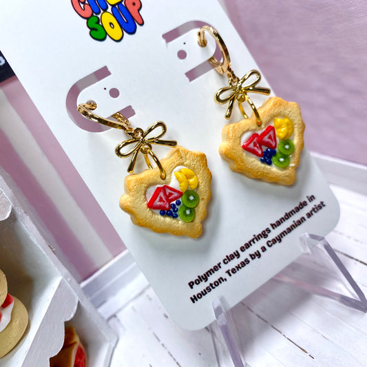 Mini Heart Tart Earrings