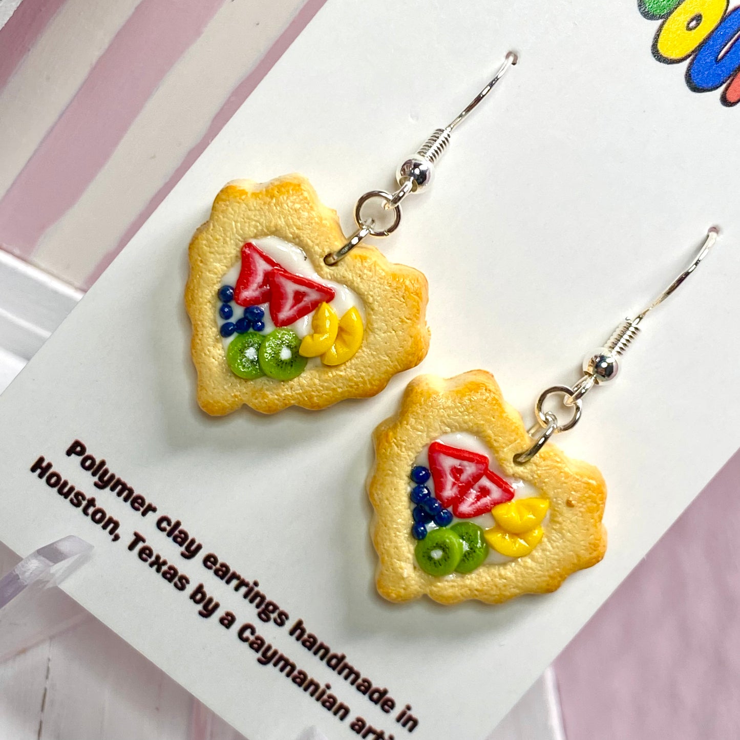 Mini Heart Tart Earrings