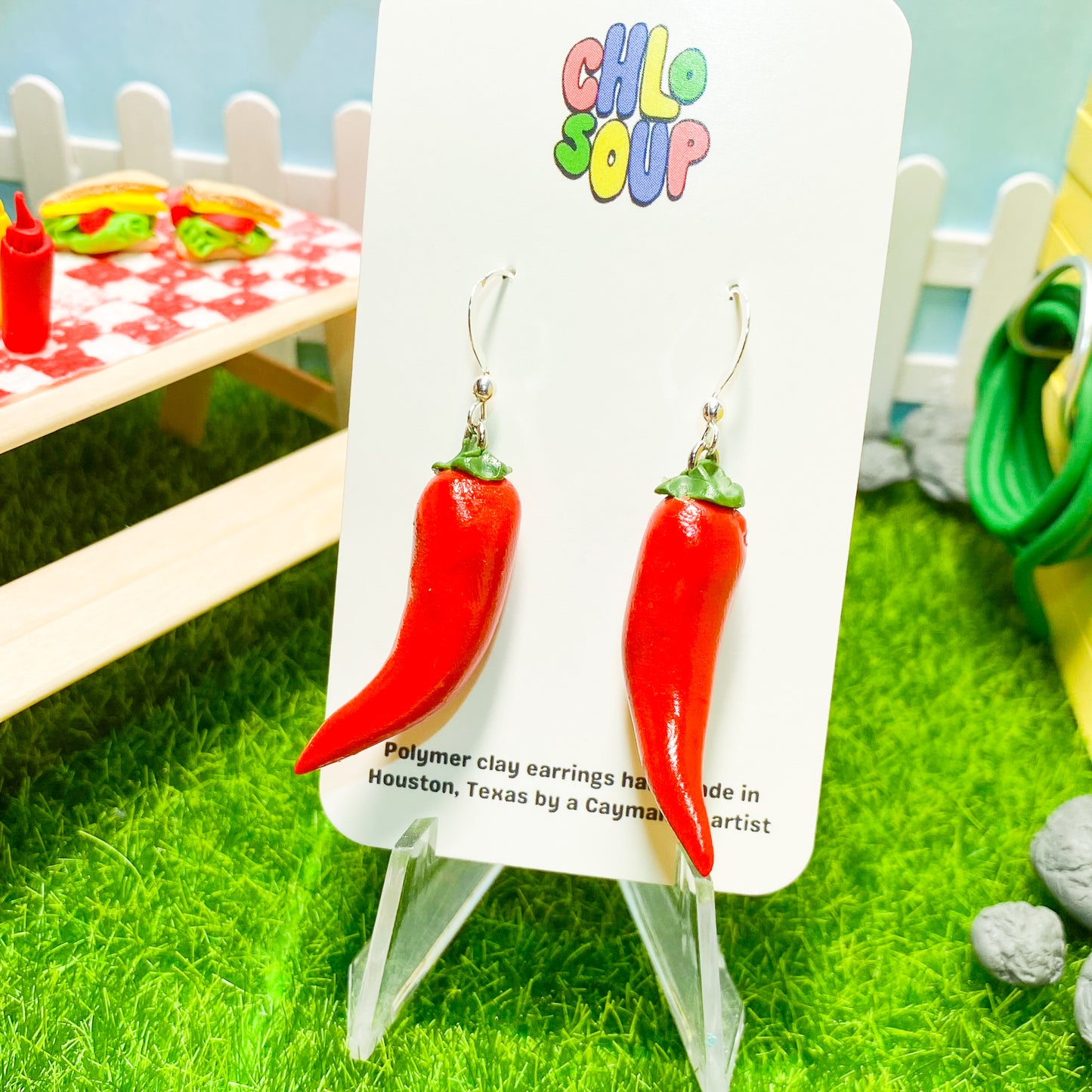 Chili Pepper Earrings