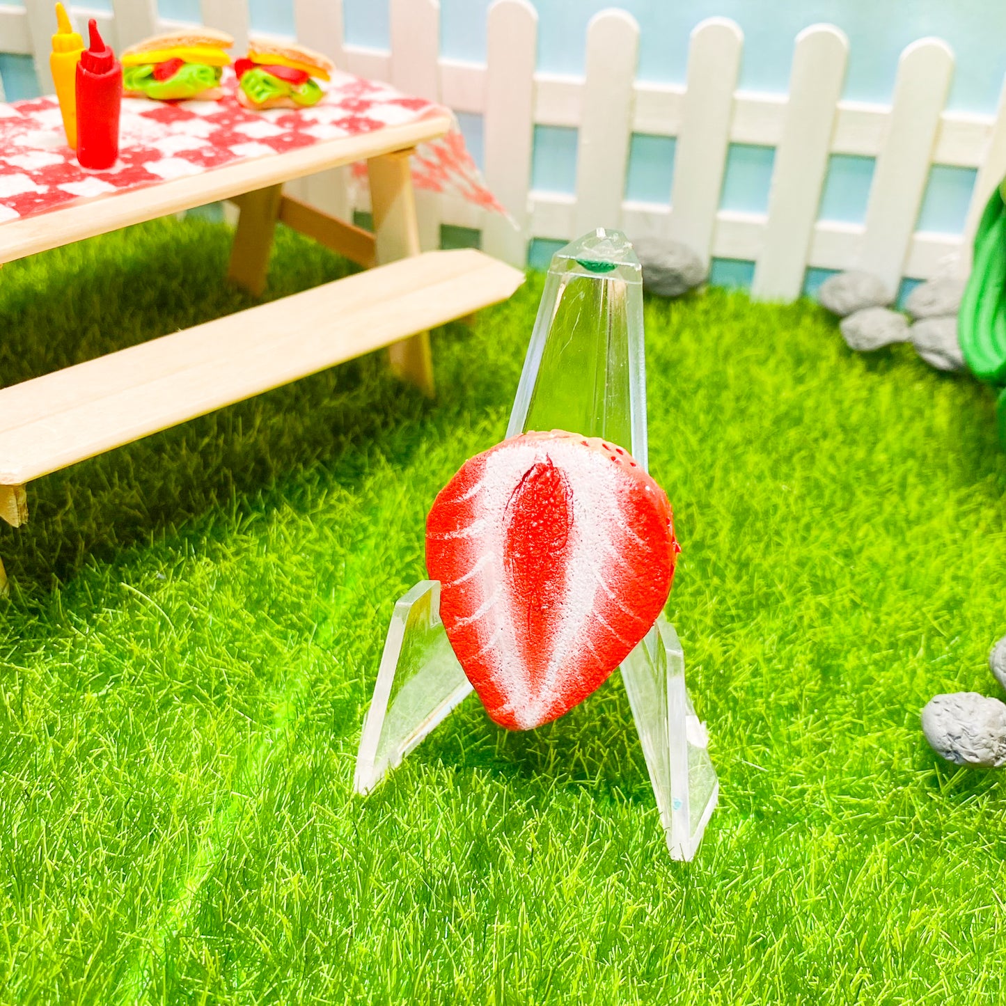 Strawberry Slice Magnet