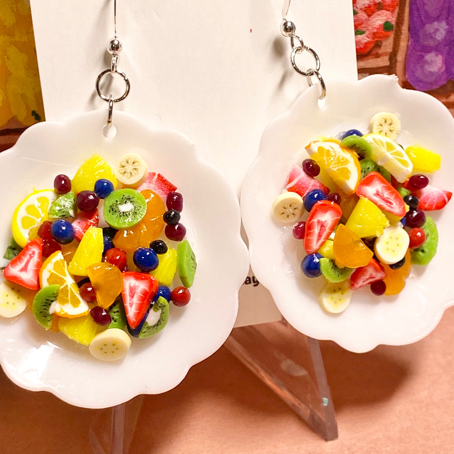 Fruit Salad Earrings