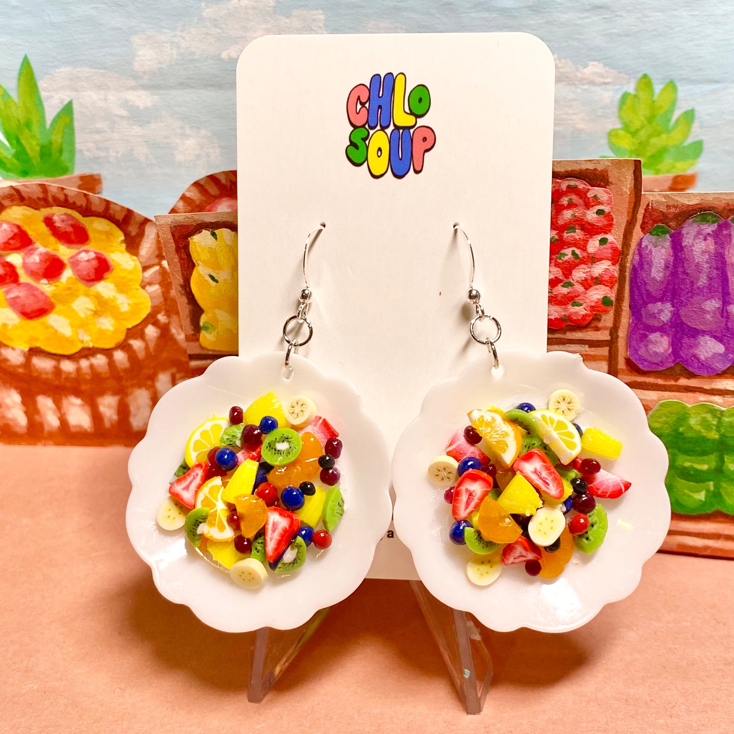 Fruit Salad Earrings