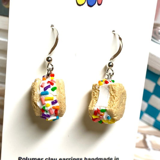 Birthday Cake Chipwich Earrings