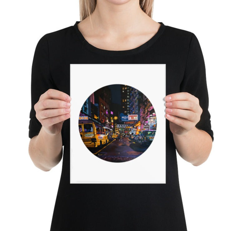 City Night Art Print