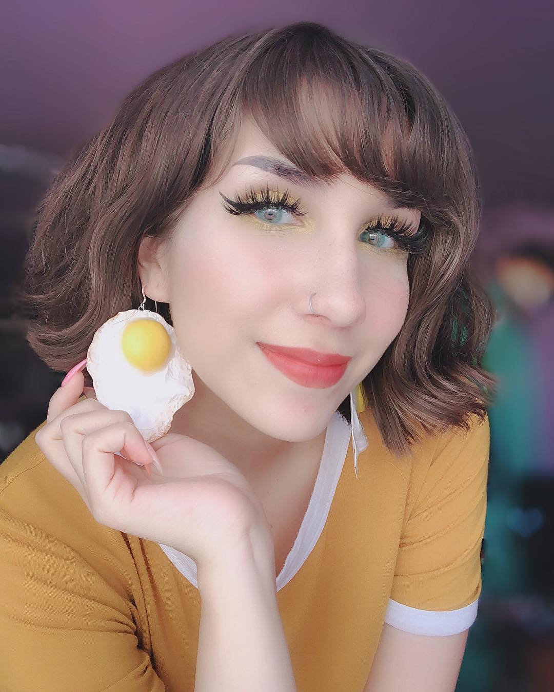 Jumbo Egg Earrings