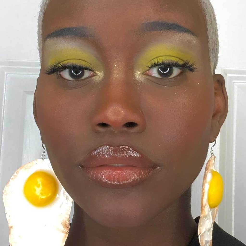 Jumbo Egg Earrings