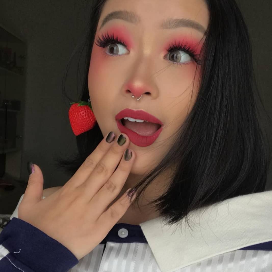 Squishy Strawberry Earrings
