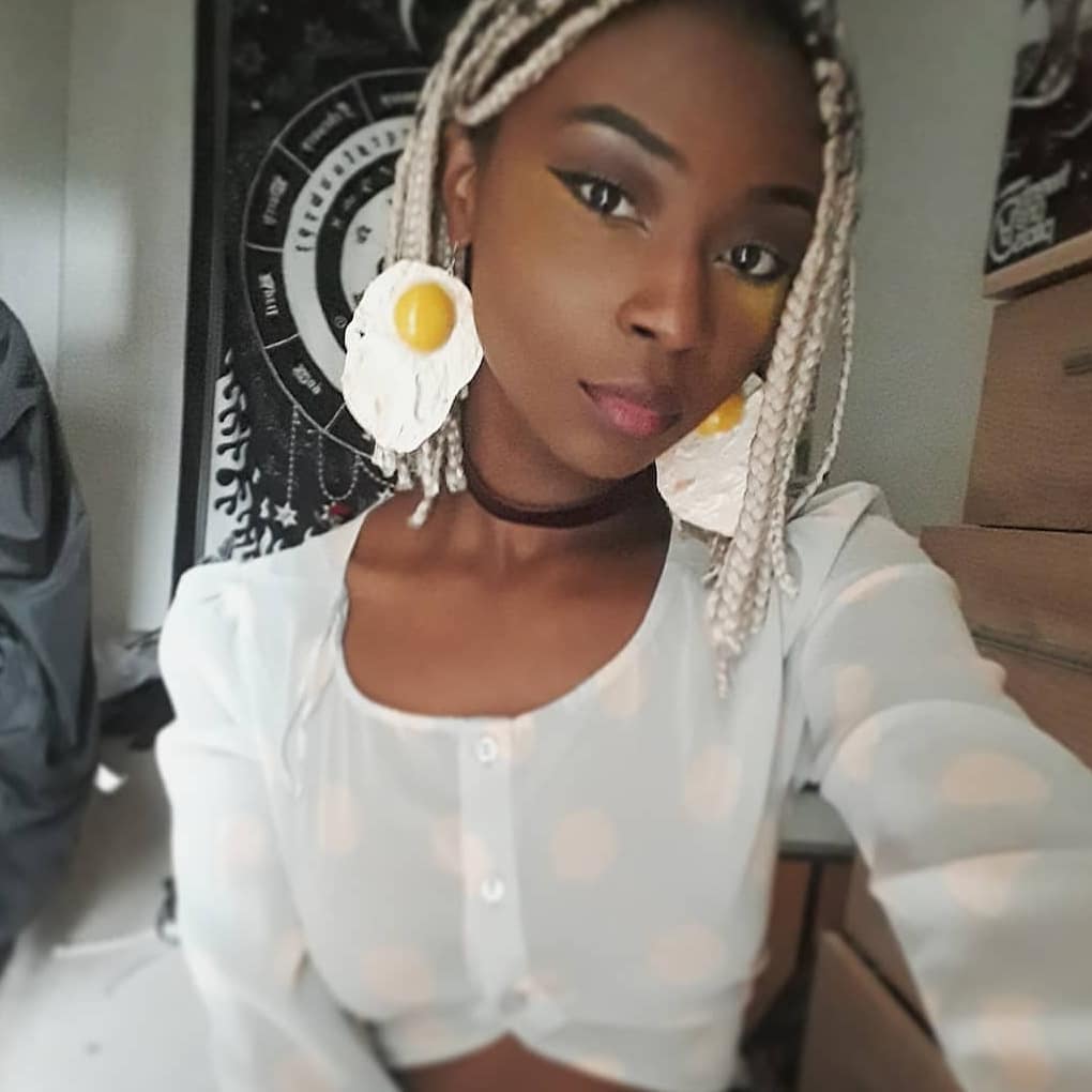 Jumbo Egg Earrings