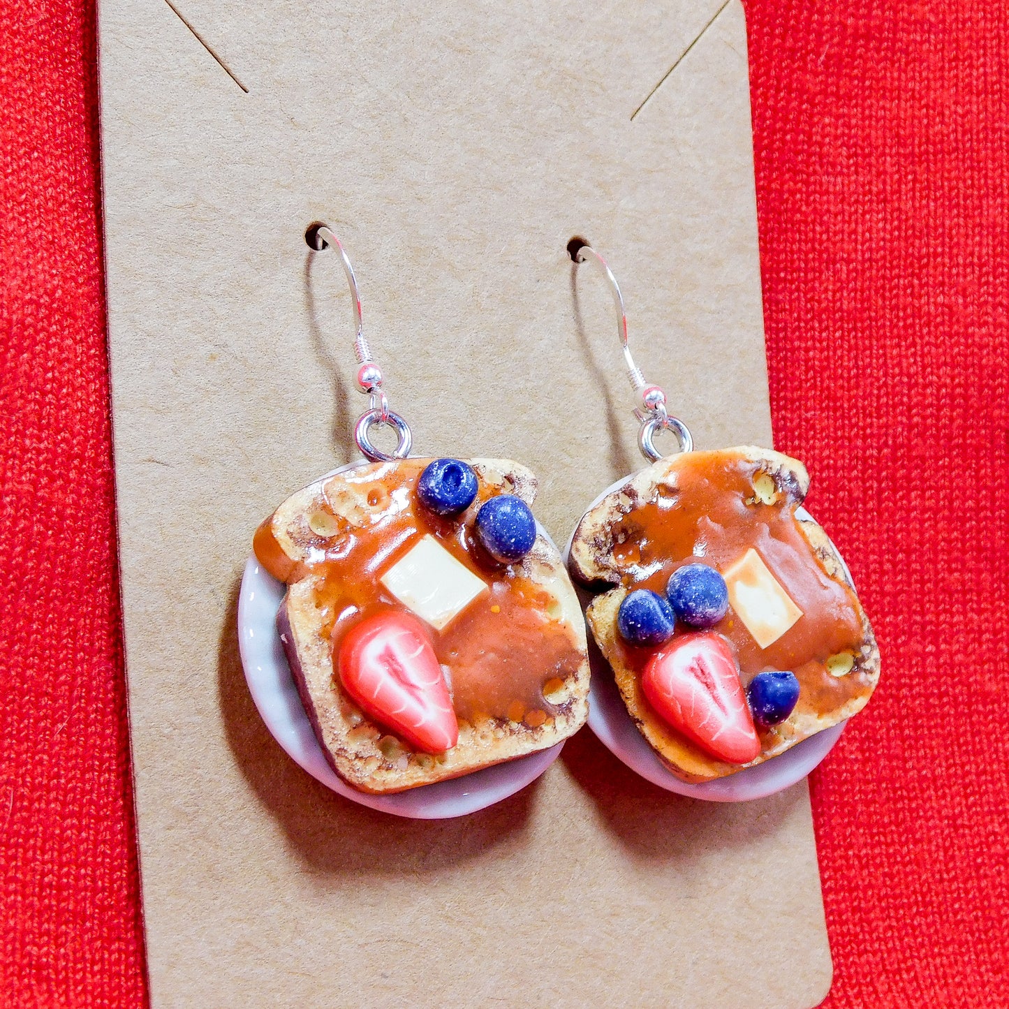 French Toast Earrings