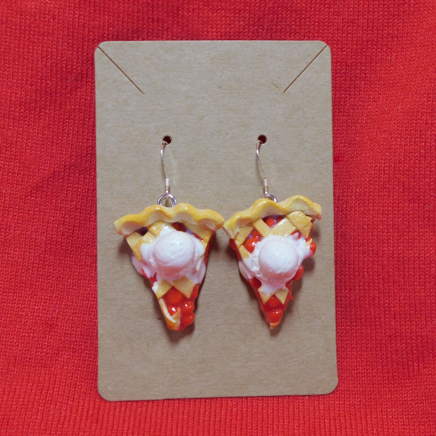 Cherry Pie and Ice Cream Earrings