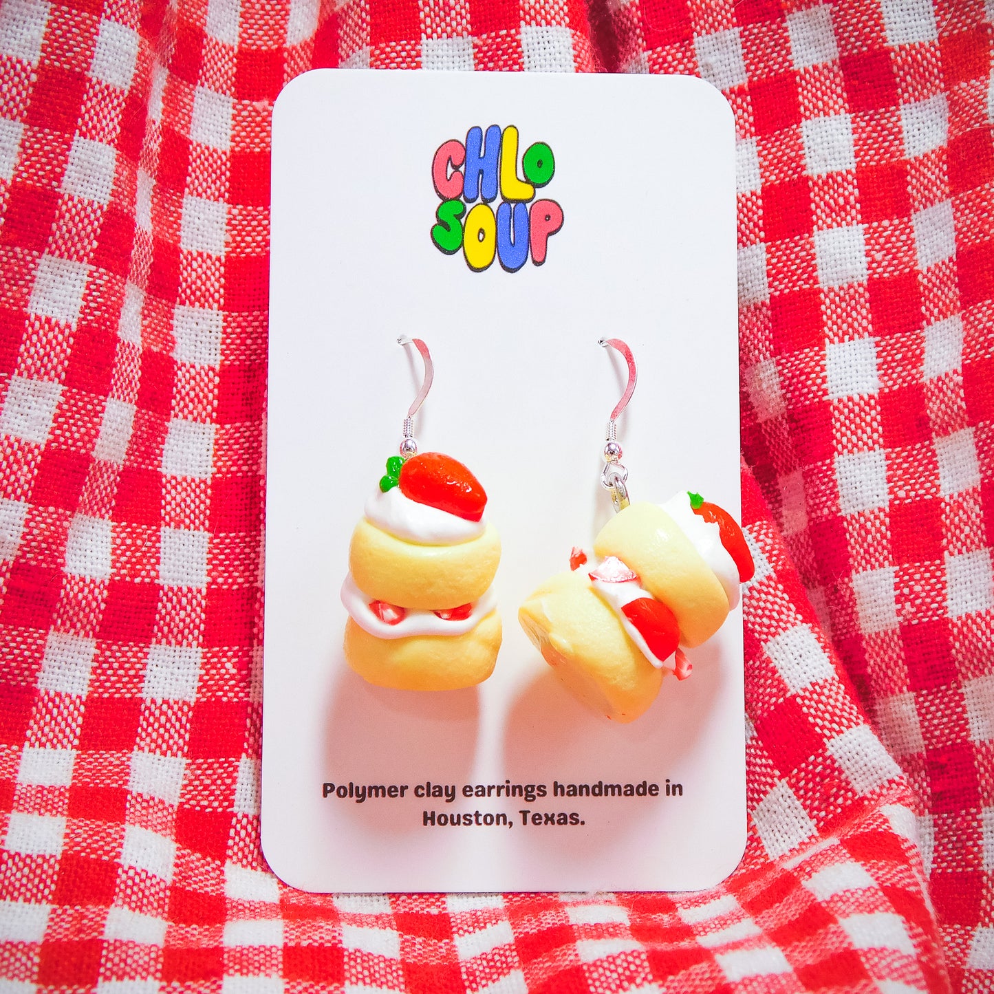 Strawberry Shortcake Earrings