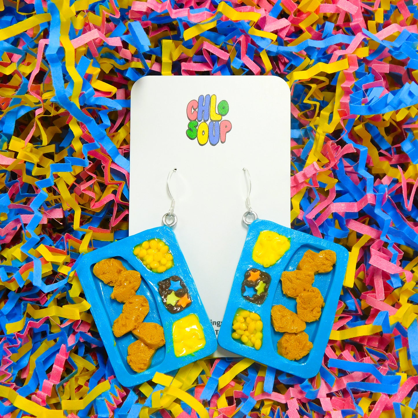 Kids Cuisine Tray Earrings