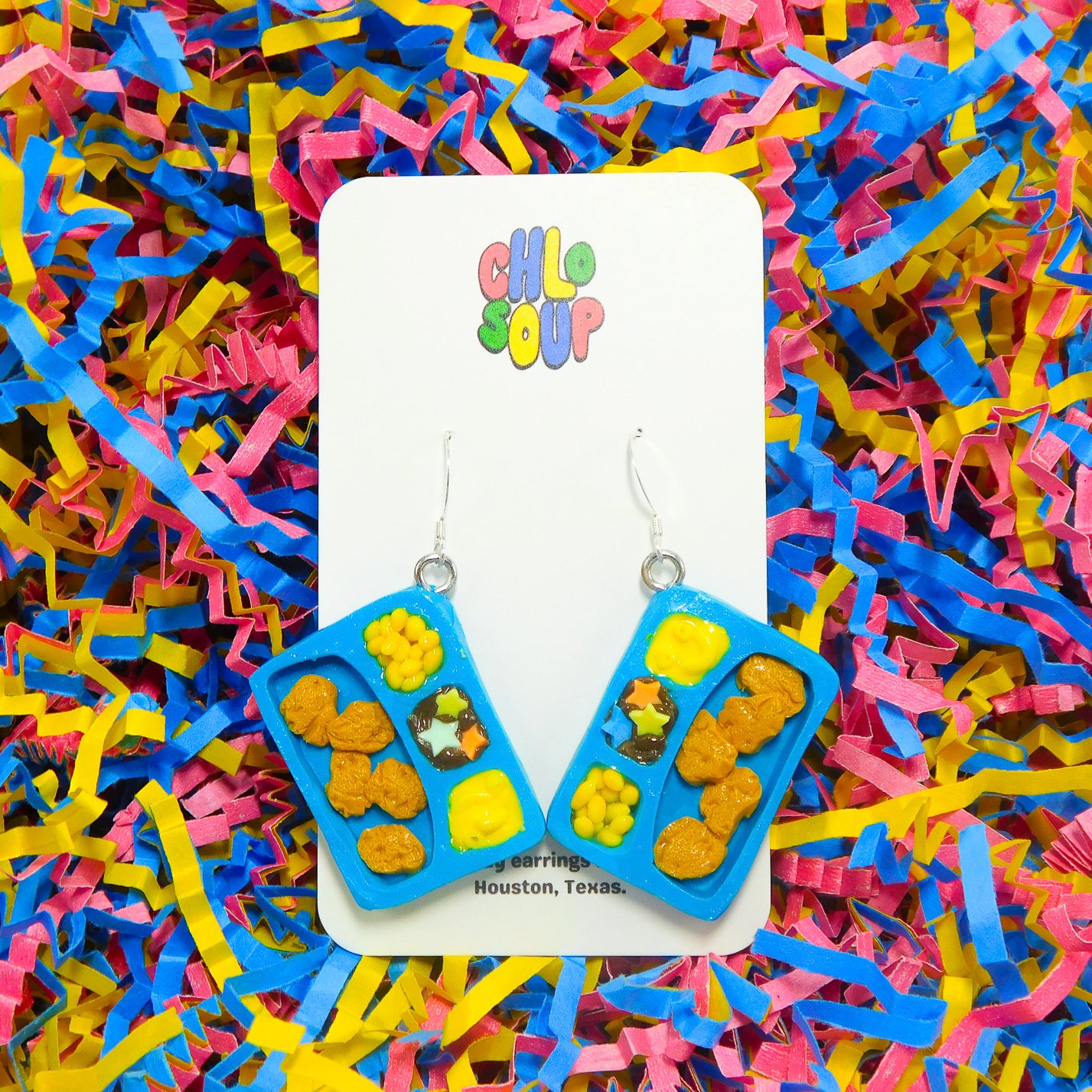 Mini Kids Cuisine Tray Earrings