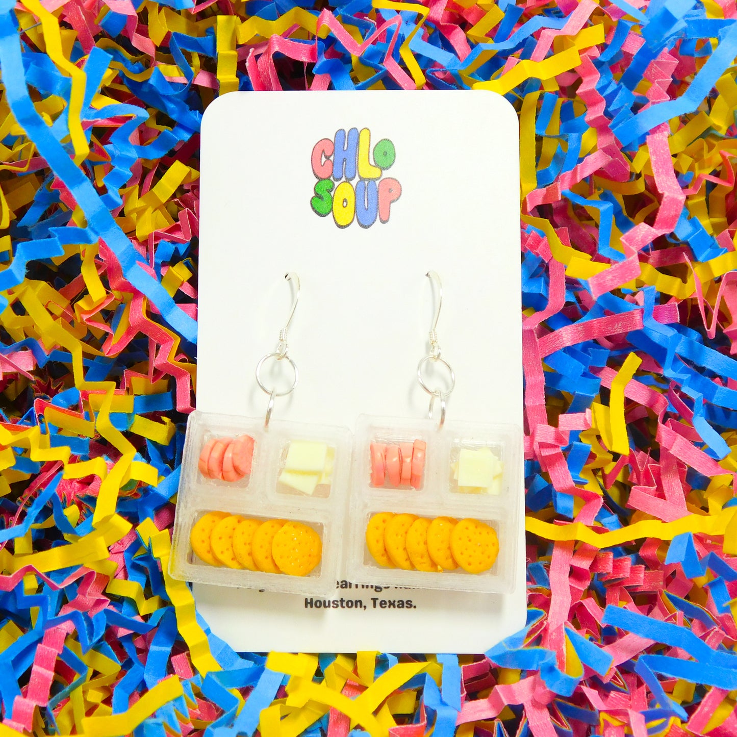 Lunchable Tray Earrings