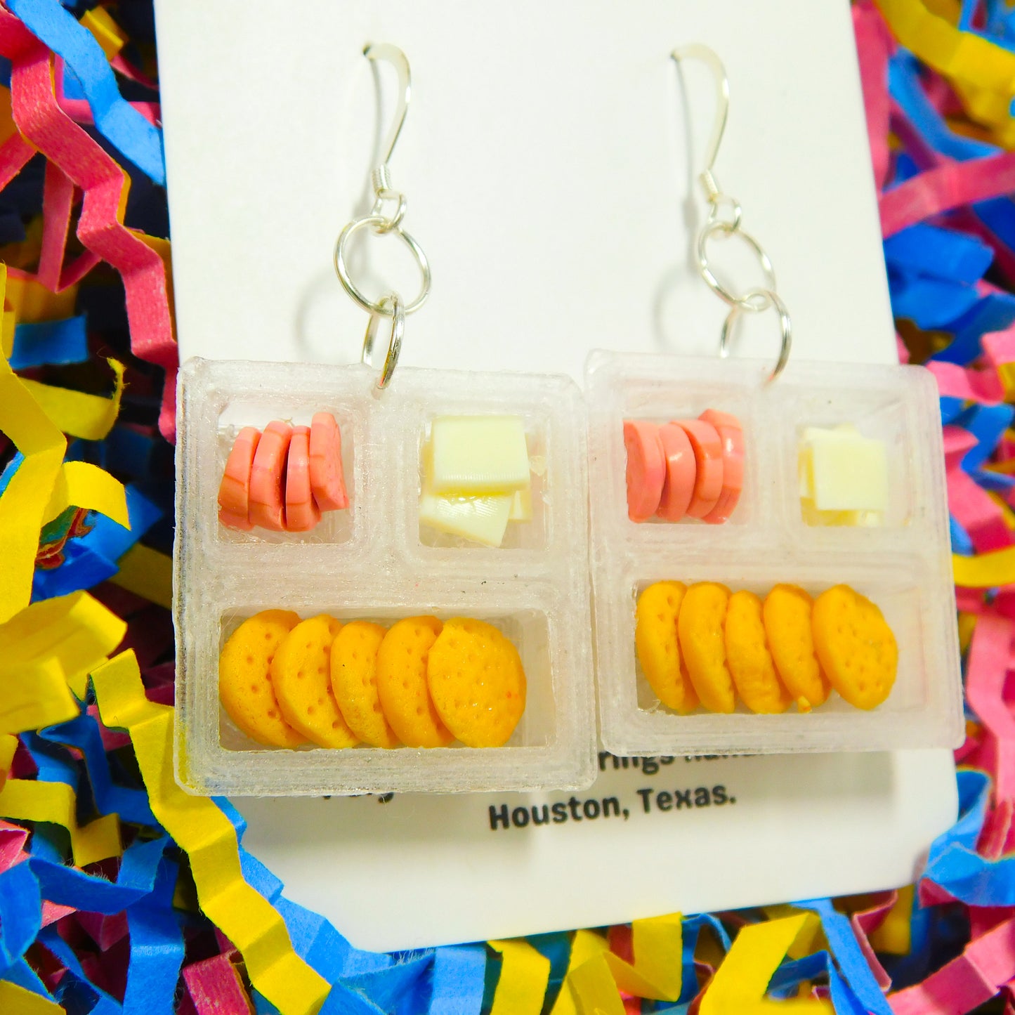 Lunchable Tray Earrings