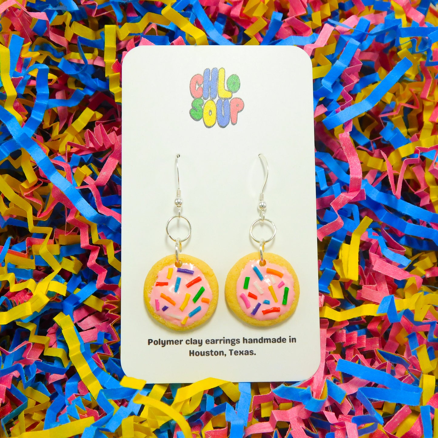 Frosted Sugar Cookie Earrings