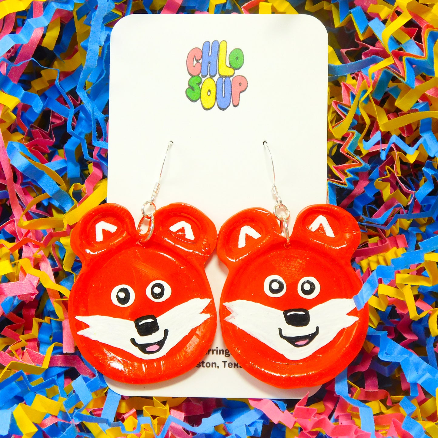 Fox Zoo Pal Inspired Earrings