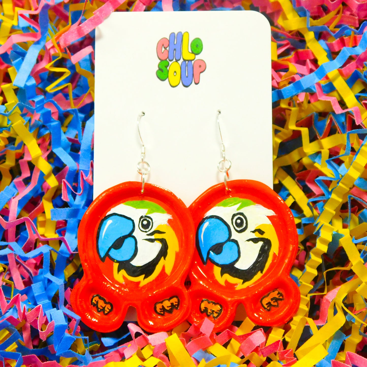 Parrot Zoo Pal Inspired Earrings