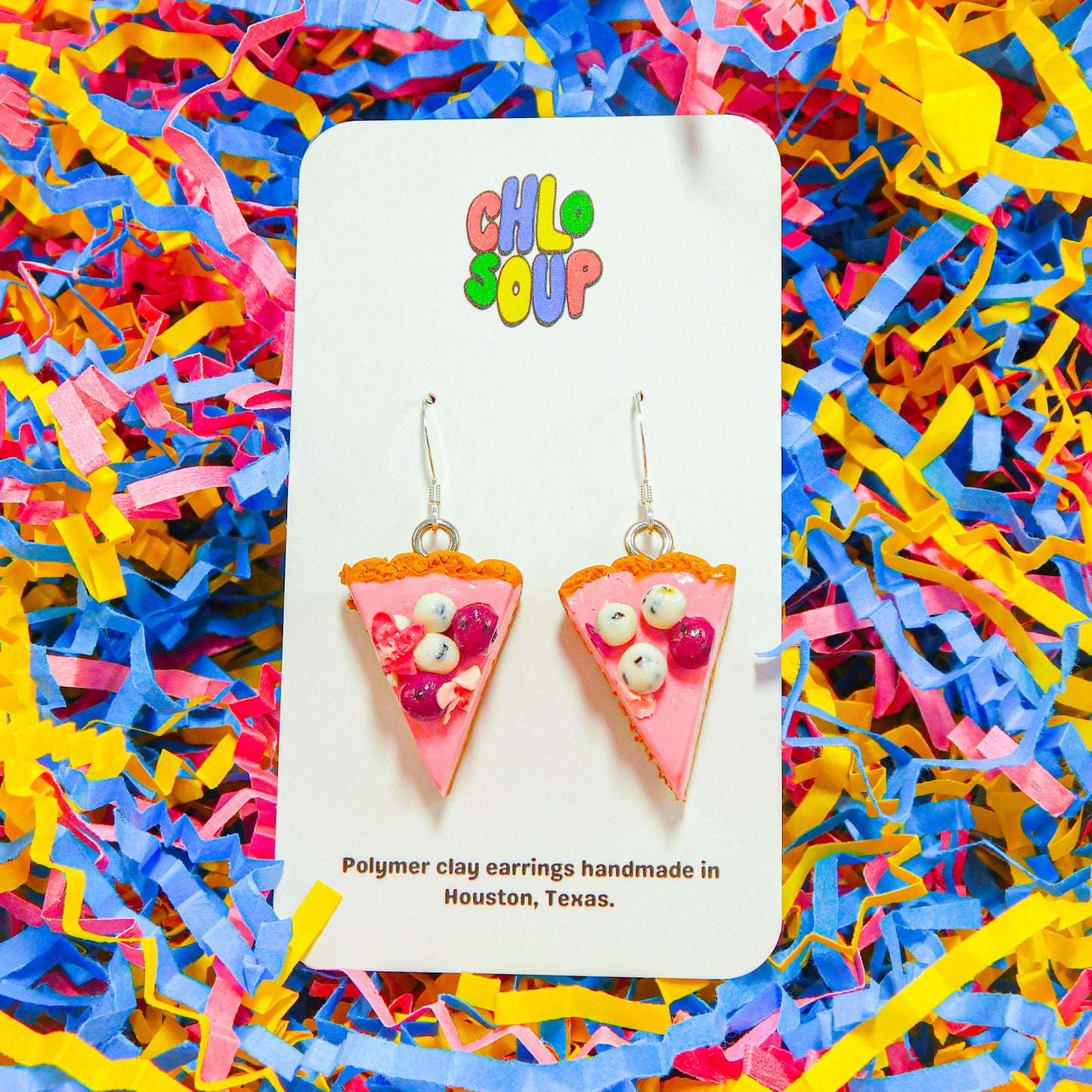 Dragon Fruit Tart Earrings