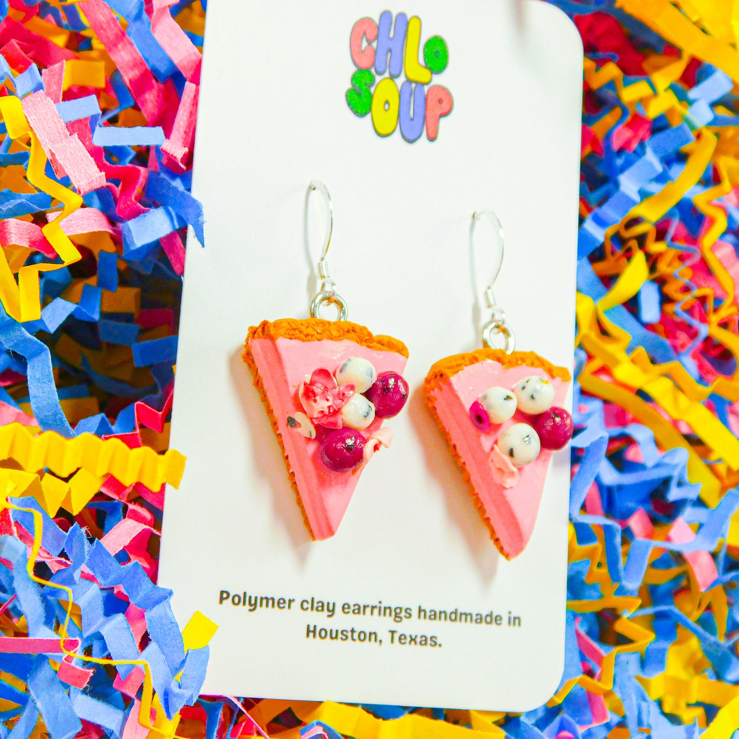 Dragon Fruit Tart Earrings
