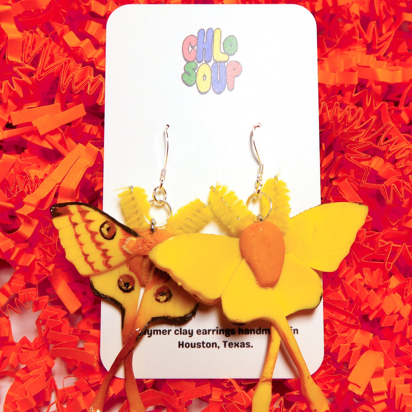 Comet Moth Earrings