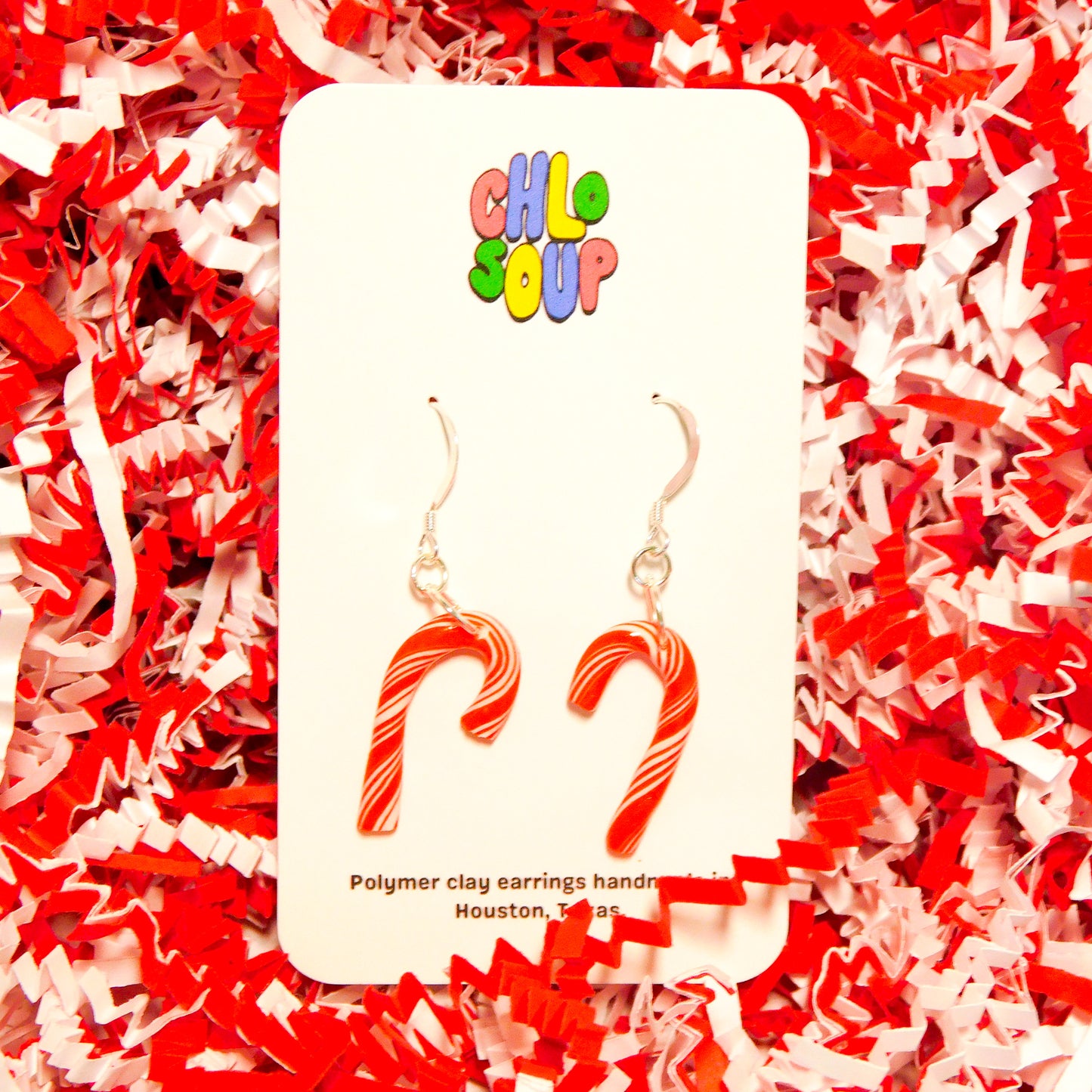 Candy Cane Earrings