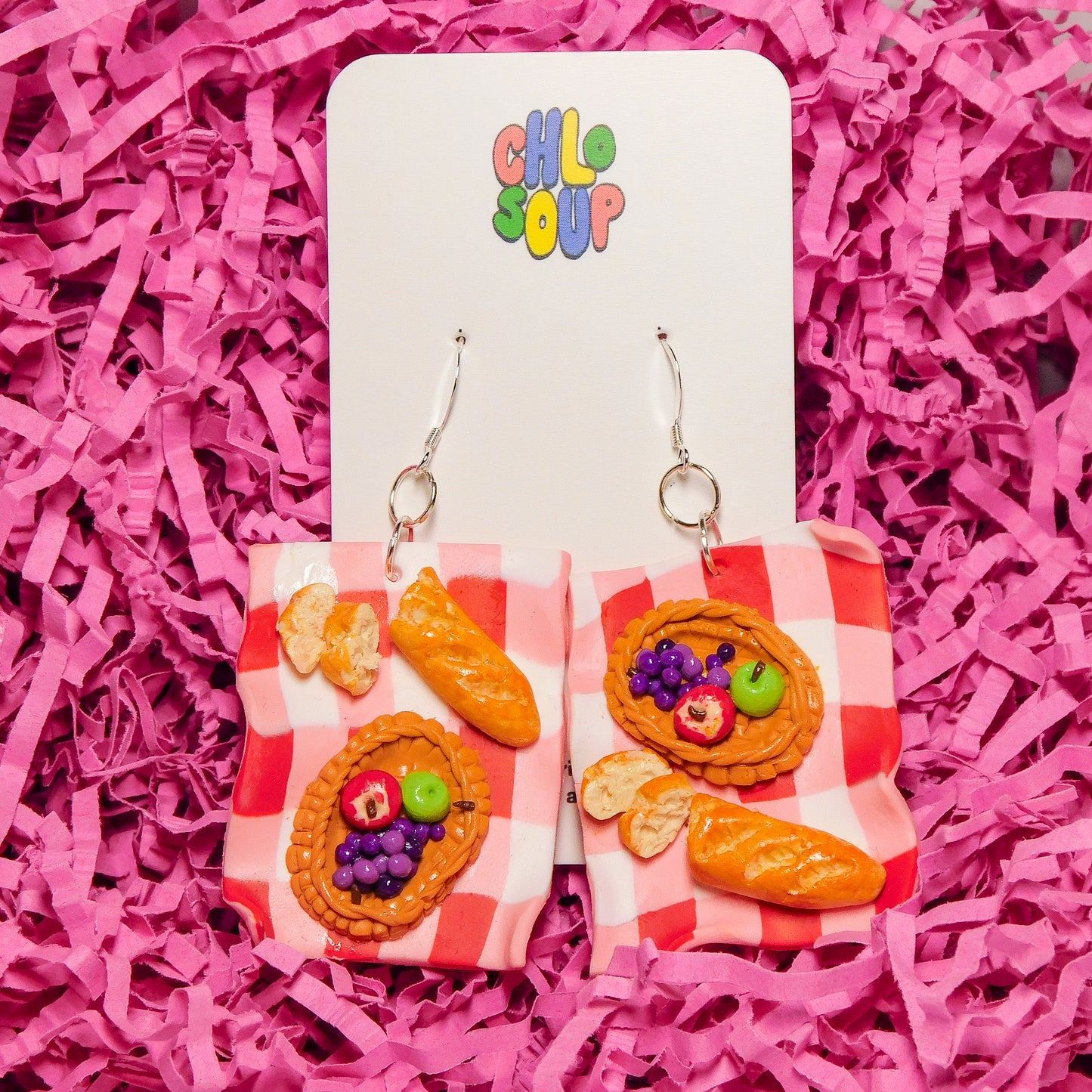 Picnic Blanket Earrings
