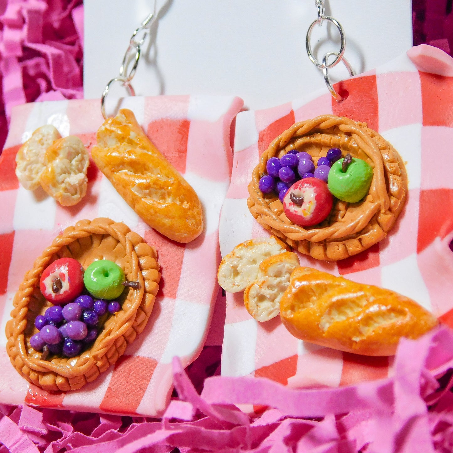 Picnic Blanket Earrings