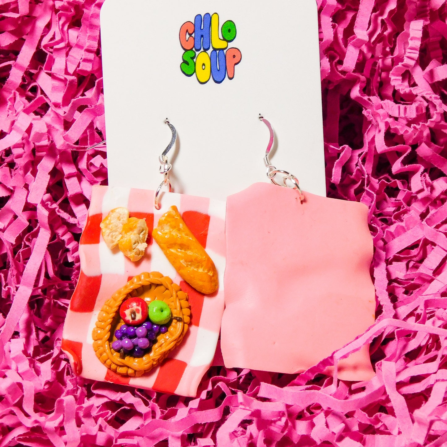 Picnic Blanket Earrings