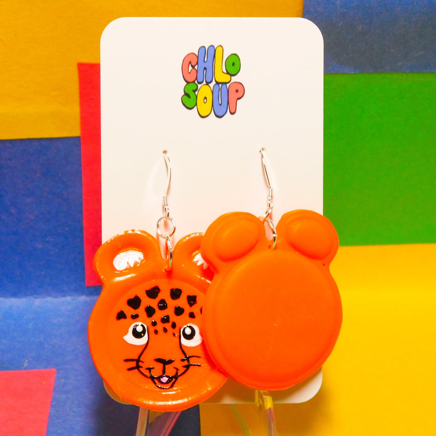 Cheetah Zoo Pal Inspired Earrings