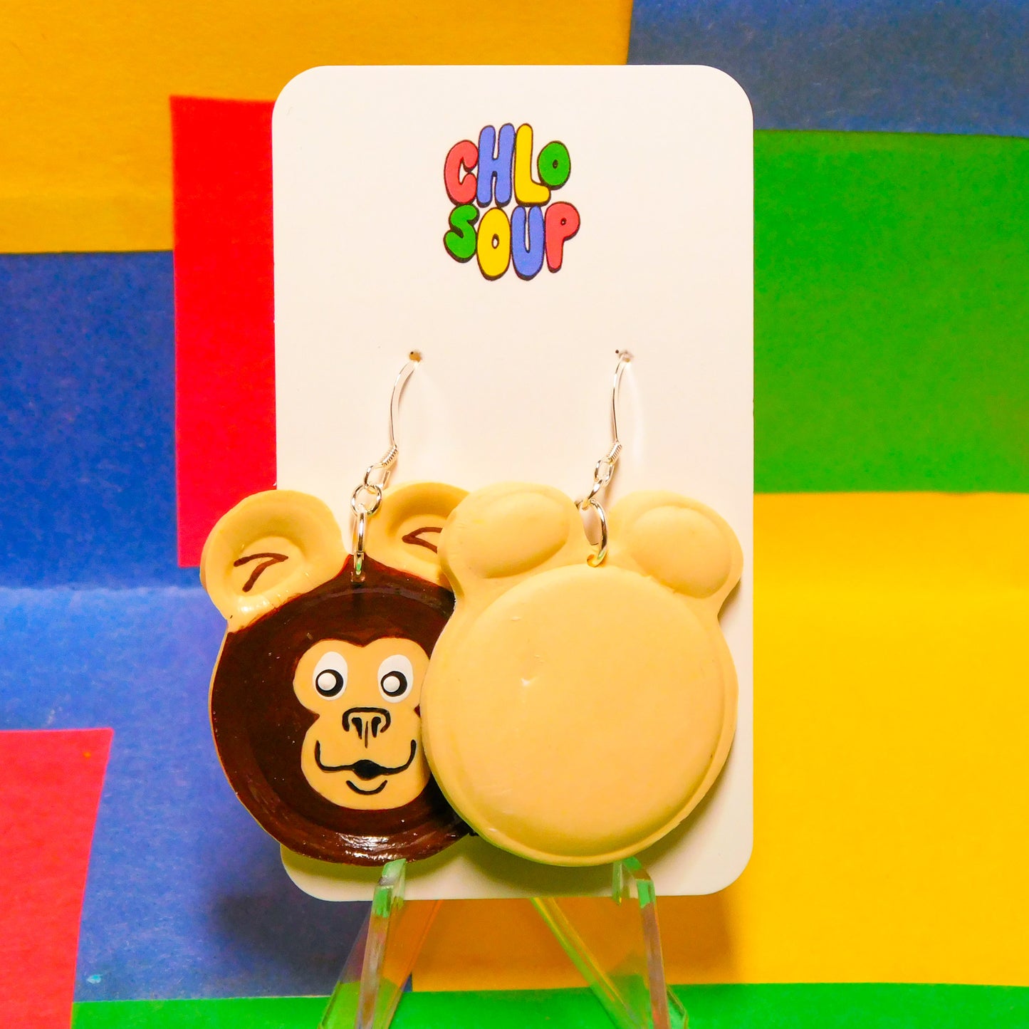 Monkey Zoo Pal Inspired Earrings