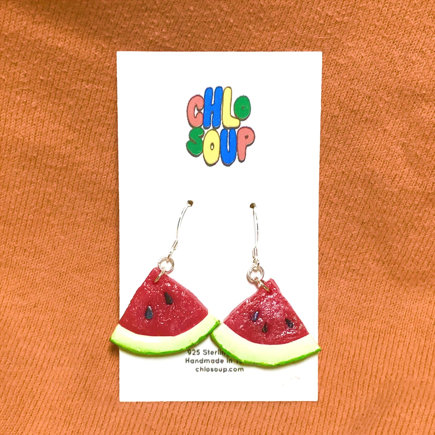 Watermelon Earrings