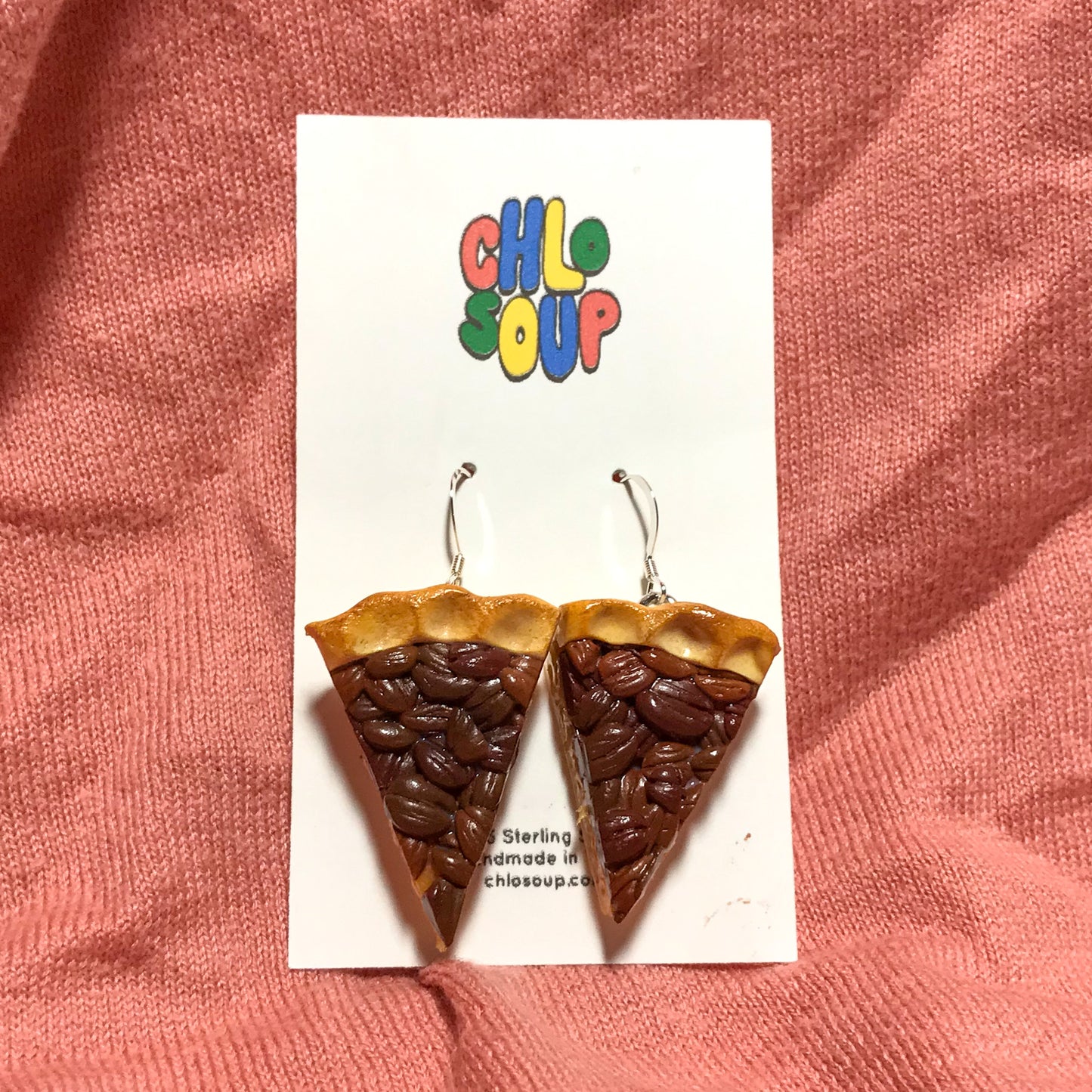 Pecan Pie Earrings