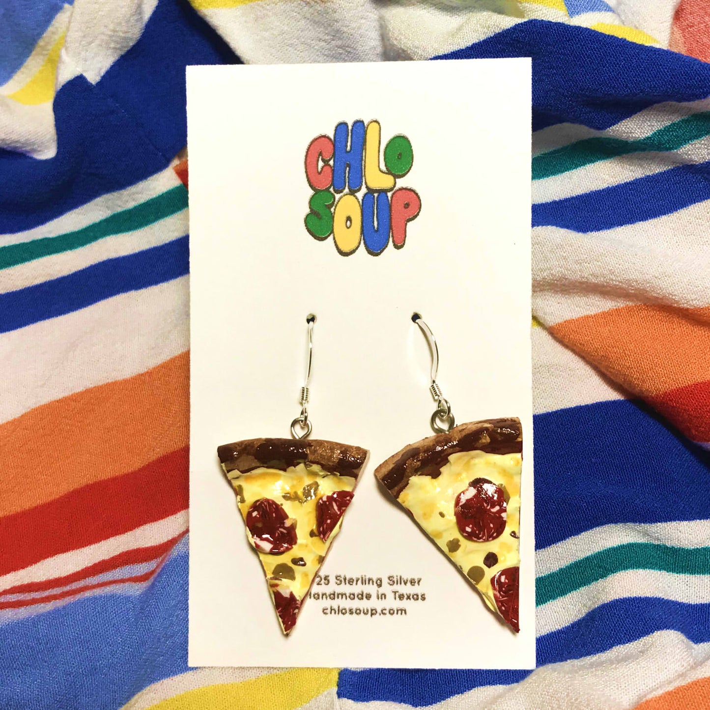 Pizza Slice Earrings
