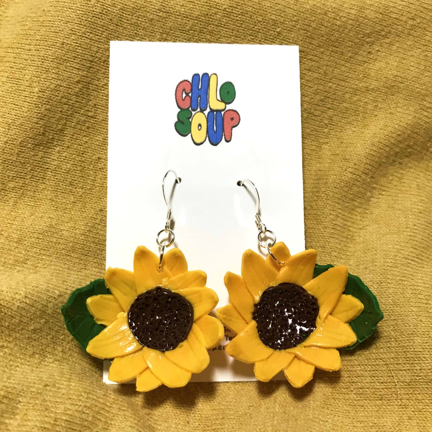 Sunflower Earrings