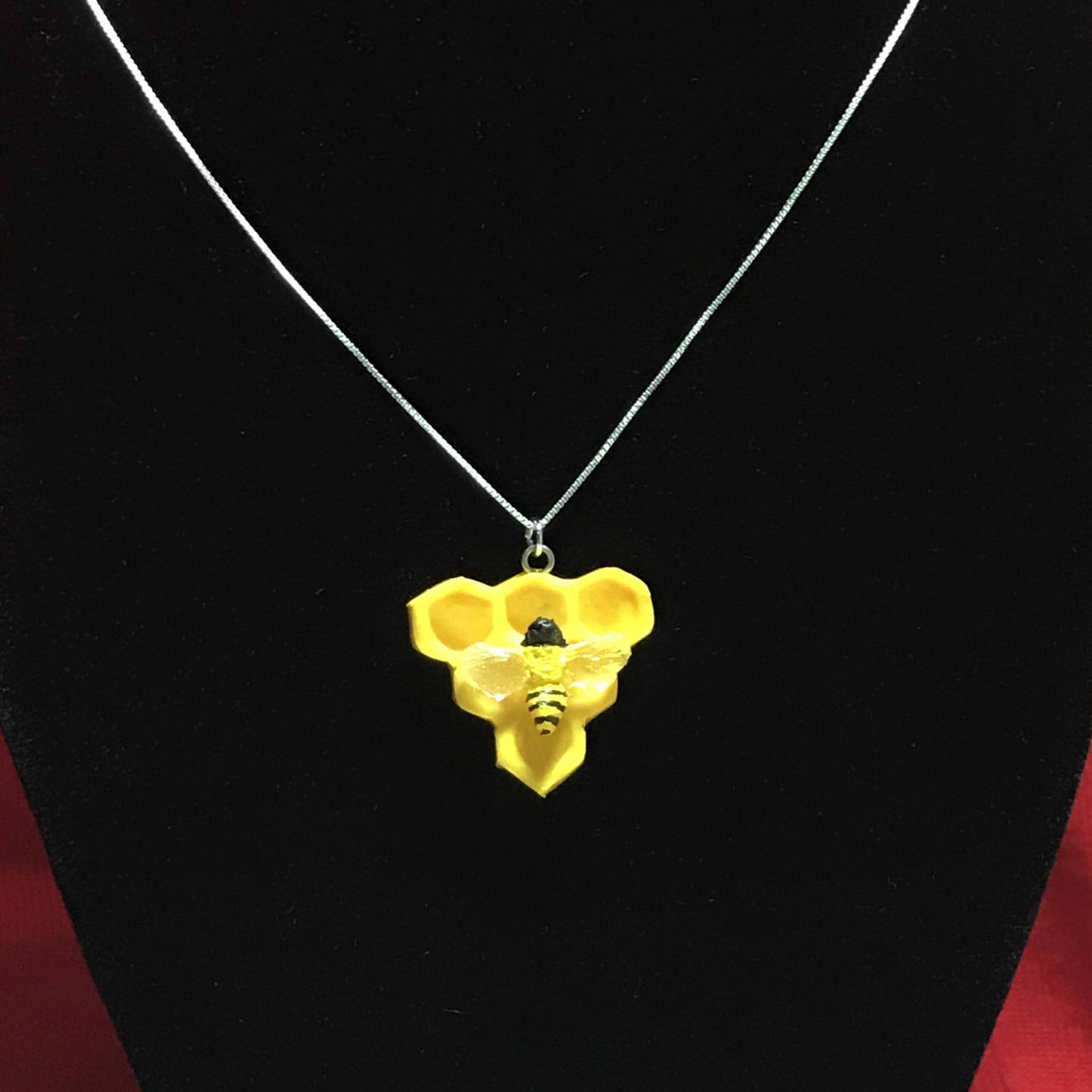 Triangle Honeycomb Pendant