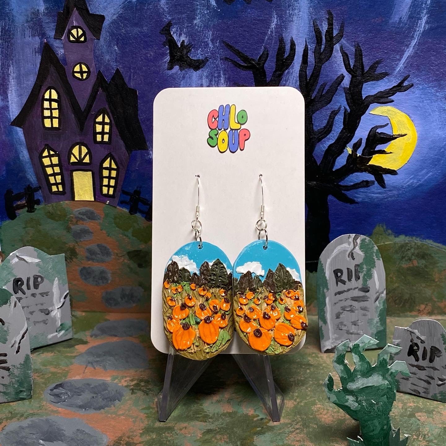 Pumpkin Patch Earrings