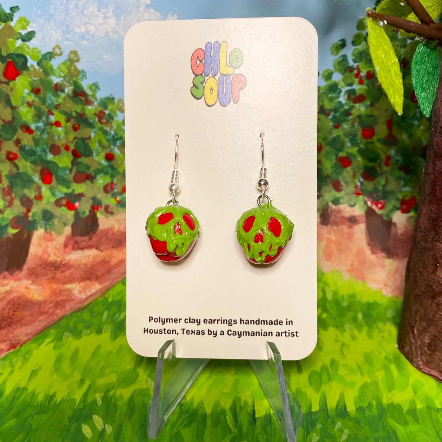 Poison Apple Earrings