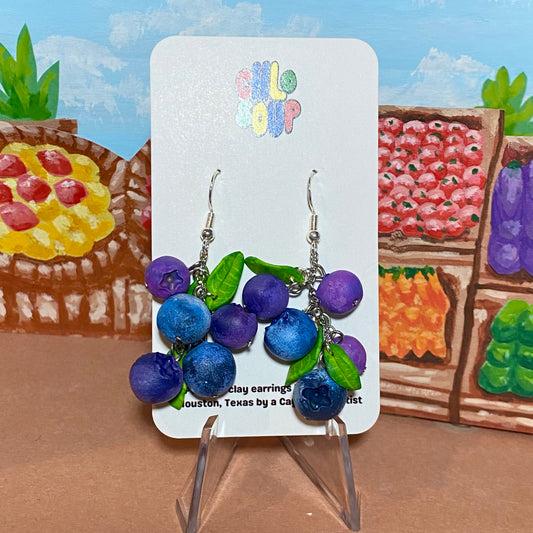 Blueberry Bunch Earrings