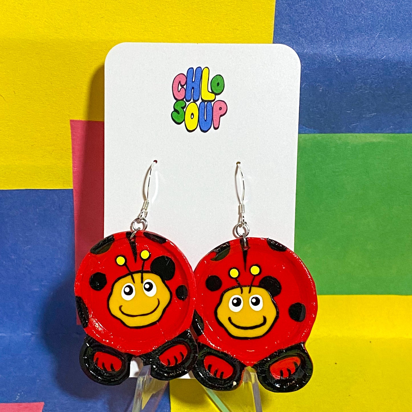 Ladybug Zoo Pal Inspired Earrings