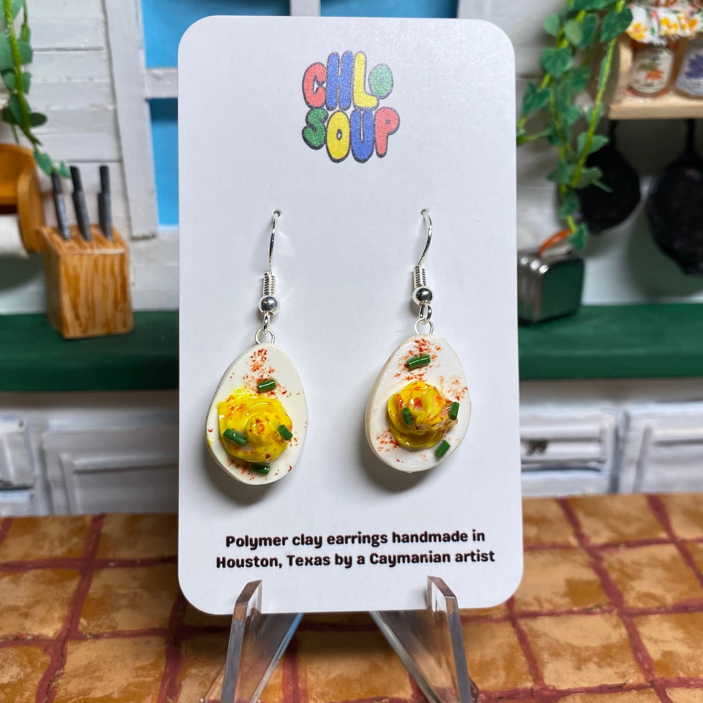 Deviled Egg Earrings