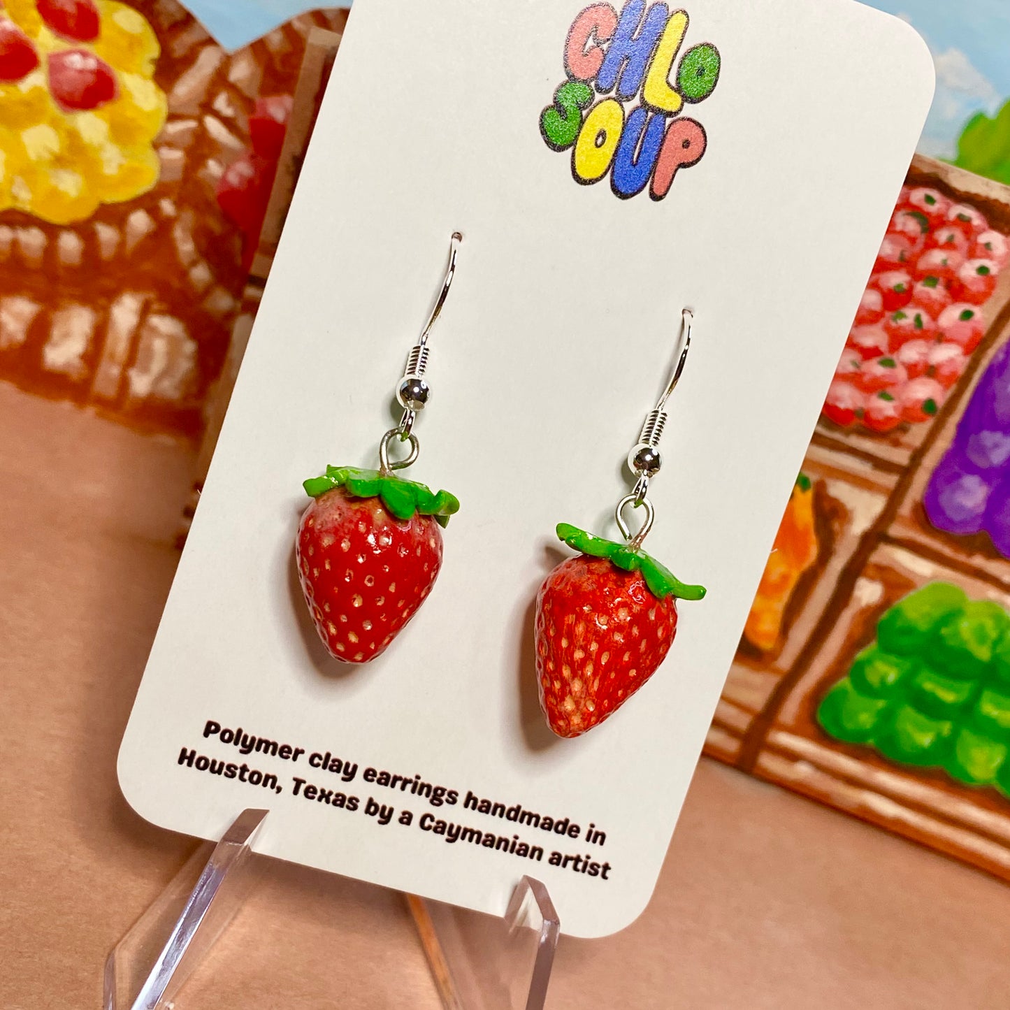 Strawberry Earrings