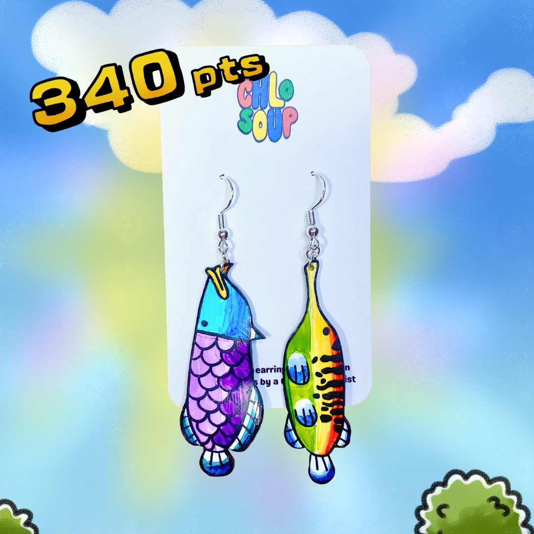 Mix and Match Fish Earrings