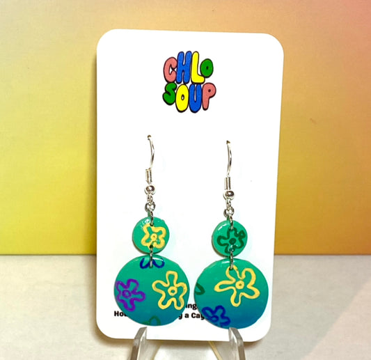 Bikini Bottom Dangle Earrings