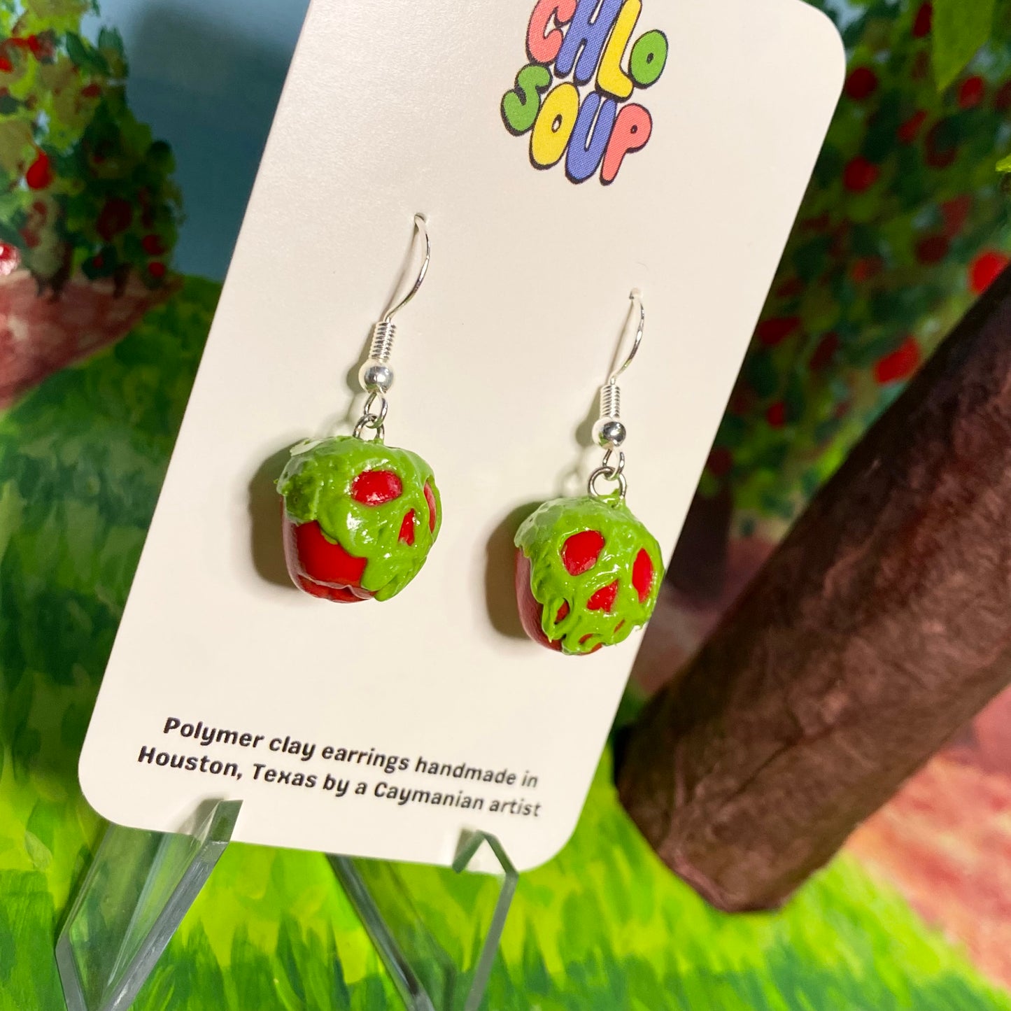 Poison Apple Earrings